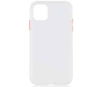 Чехол для iPhone 11 Pro Brosco STTPU Бело-красный