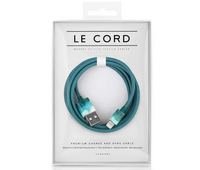 Кабель Le Cord USB на Lightning 1.2 м, Aqurells Aqua