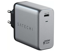 Сетевое зарядное устройство Satechi Compact Charger 100W GaN 7 Space Gray