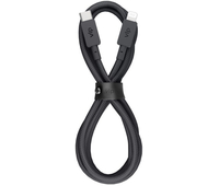 Кабель VLP Nylon USB C - Lightning 1.2m Black, Цвет: Black / Черный