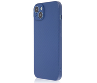 Чехол для iPhone 14 Plus Brosco Carbon Blue