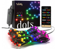 Программируемая светодиодная лента Twinkly Dots Gen II 400 LED (TWD400STP-BEU), Длина: 20 м, Цвет: Black / Черный