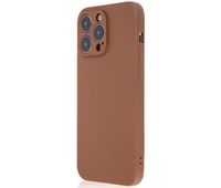 Чехол для iPhone 14 Pro Max Brosco Carbon Brown