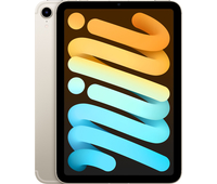 iPad mini 6 Wi-Fi+Cellular 64GB Starlight, Объем встроенной памяти: 64 Гб, Цвет: Starlight / Сияющая звезда, Возможность подключения: Wi-Fi+Cellular