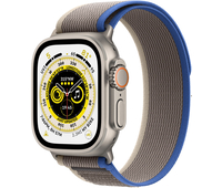 Apple Watch Series Ultra 49mm Titanium Case With Blue/Gray Trail Loop, Цвет: Grey / Серый, Возможности подключения: GPS + Cellular