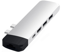 Usb-хаб Satechi Pro Hub with Ethernet Silver