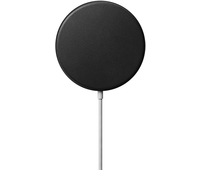 Защитный чехол для MagSafe Charger Nomad Leather Case Black, Цвет: Black / Черный