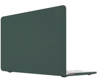 Чехол для MacBook Pro 16'' 2019-2020 VLP Plastic Case Dark green, Цвет: Dark green / Темно-зеленый