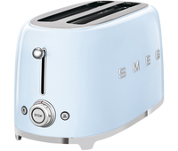 Тостер SMEG TSF02PBEU  на 4 ломтика пастельный голубой, Цвет: Blue / Голубой