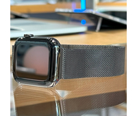 Apple Watch Series 6 44mm Black Steel with Milanese Идеальное БУ