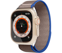 Ремешок нейлоновый VLP Trail Band для Apple Watch 42/44/45/49mm синий-серый, Цвет: Grey / Серый