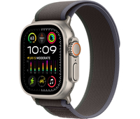 Apple Watch Ultra 2 GPS + Cellular, 49 мм, корпус из титана, ремешок Trail синего/черного цвета, Экран: 49, Цвет: Black / Черный