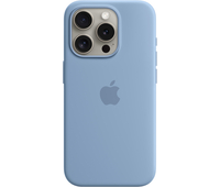 Чехол для iPhone 15 Pro Silicone Case Winter Blue, Цвет: Blue / Голубой