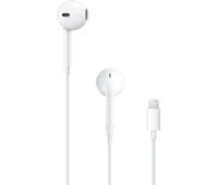 Гарнитура Apple EarPods с коннектором Lightning MMTN2ZM/A White