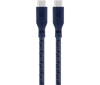 Кабель зарядный uBear Trend Cable USB-C/USB-C 2.4м, 140W синий, Цвет: Blue / Синий