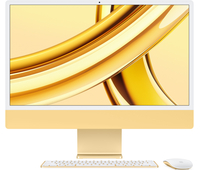 Apple iMac 24" M3 10GPU/8GB/512GB Yellow (Z19G) 2023, Общий объем твердотельных накопителей (SSD): 512 ГБ, Объем оперативной памяти: 8 ГБ, Цвет: Yellow / Желтый