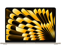 MacBook Air 13" (M3, 8C CPU/10C GPU, 2024), 16 ГБ, 512 ГБ SSD Starlight (MXCU3), Цвет: Starlight / Сияющая звезда, Жесткий диск SSD: 512 Гб, Оперативная память: 16 Гб