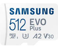 Карта памяти Samsung EVO Plus 512Gb microSDXC
