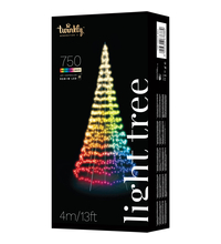 Гирлянда LED Twinkly Light tree RGBW 300 IP44 высота 4 м Generation II (TWP750SPP-BEU)