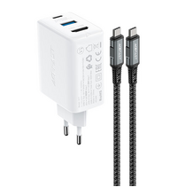 Сетевое зарядное устройство ACEFAST A17 65W GaN multi-function HUB charger 5
