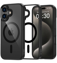 Чехол для iPhone 16 Tech-Protect Magmat MagSafe Black/Clear