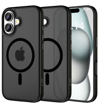 Чехол для iPhone 16 Tech-Protect Magmat MagSafe Matte Black