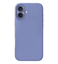 Чехол для iPhone 16 Uniq LINO Magsafe Pearl Blue, Цвет: Blue / Синий