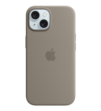Чехол для iPhone 15 Apple Silicone Case with MagSafe Clay, Цвет: Clay / Глина