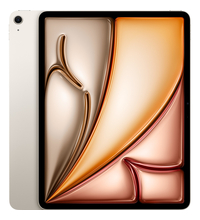 Apple iPad Air 13" 2025 Wi-Fi 128GB Starlight, Объем встроенной памяти: 128 Гб, Цвет: Starlight / Сияющая звезда, Возможность подключения: Wi-Fi