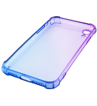 Чехол для iPhone XR Brosco HARDTPU Пурпурно-Синий