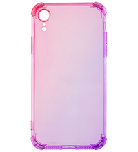 Чехол для iPhone XR Brosco HARDTPU Фиолетово-розовый