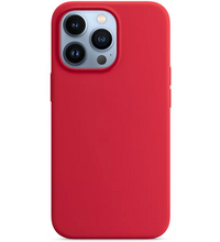 Чехол для iPhone 13 Pro Max Leather No Logo Red
