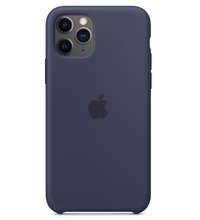 Чехол Apple для iPhone 11 Pro Silicone Case Midnight Blue (оригинал)