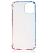 Чехол Brosco для iPhone 12 mini HardTPU DarkBlue-Pink