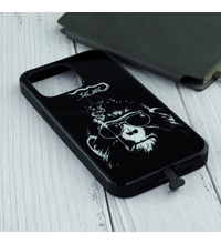 Чехол для iPhone 13 Pro Black and White King Kong
