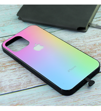 Чехол для iPhone 13 Pro Max Gradient Color Logo