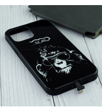 Чехол для iPhone 13 Pro Max Black and White King Kong