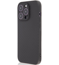 Чехол для iPhone 14 Pro Brosco Carbon Black