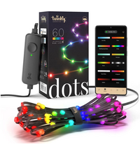 Программируемая светодиодная лента Twinkly Dots Gen II 60 LED (TWD060STP-B), Длина: 3 м, Цвет: Black / Черный