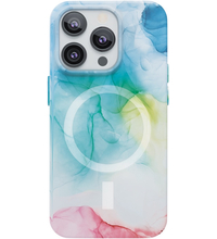 Чехол защитный VLP Splash case с MagSafe для iPhone 14 Pro мультицвет, Цвет: Разноцветный