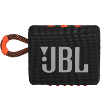 Портативная колонка JBL Go 3 Black Orange, Цвет: Black / Черный