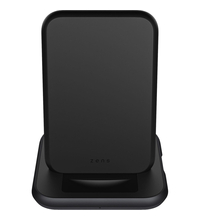 Беспроводное зарядное устройство ZENS Aluminium Stand Fast Wireless Charger 11 ZESC15B/00 Black