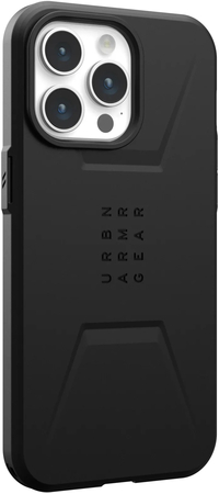 Защитный чехол UAG Civilian Magsafe iPhone 15 Pro Max black, изображение 3