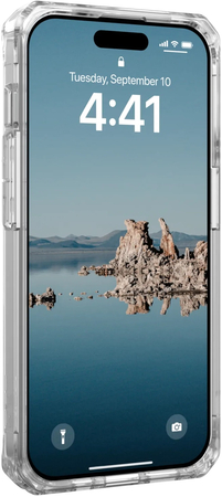 Защитный чехол UAG Plyo Magsafe iPhone 15 Pro (ice-white), изображение 6
