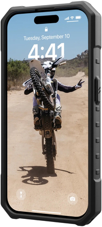 Защитный чехол UAG Pathfinder Magsafe iPhone 15 Pro ice, изображение 5