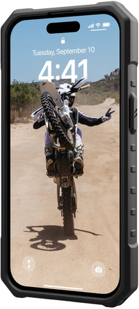 Защитный чехол UAG Pathfinder Magsafe iPhone 15 ice, изображение 5