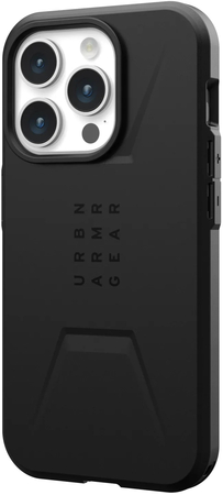 Защитный чехол UAG Civilian Magsafe iPhone 15 Pro black, изображение 2