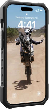 Защитный чехол UAG Pathfinder Magsafe iPhone 15 Pro ice, изображение 6
