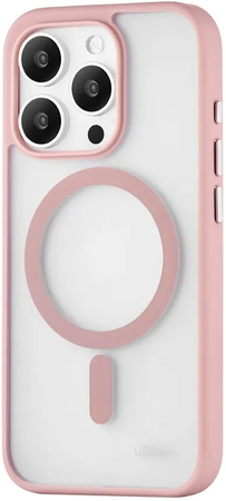 Чехол защитный uBear Cloud Mag Case iPhone 15 Pro розовый, Цвет: Pink / Розовый, изображение 4