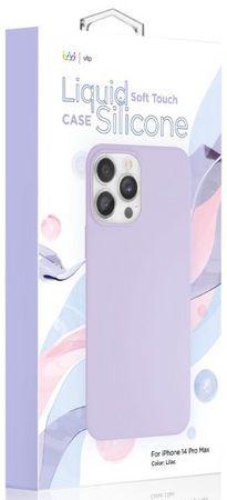 Чехол для iPhone 14 Pro Max VLP Silicone Case Purple, изображение 3
